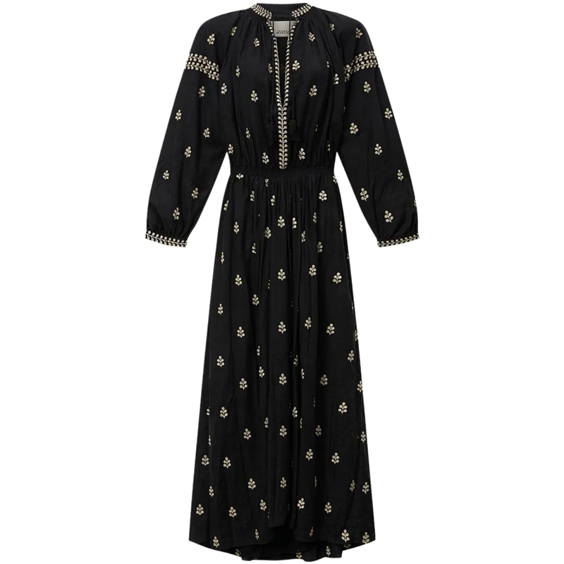 Isabel Marant Maxikleid Dresses Black schwarz