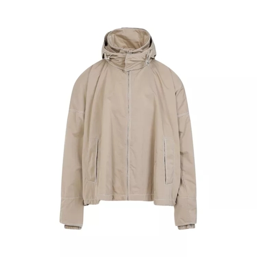 Bottega Veneta Beige Polyamide Jacket Brown 