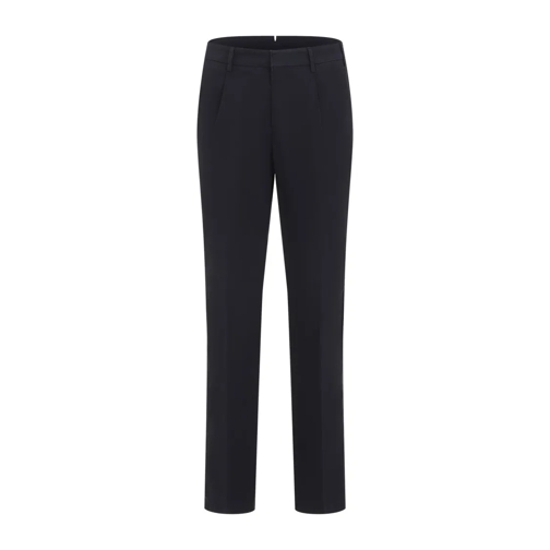 Brioni Midnight Blue Cotton Pienza Pants Blue Chinos