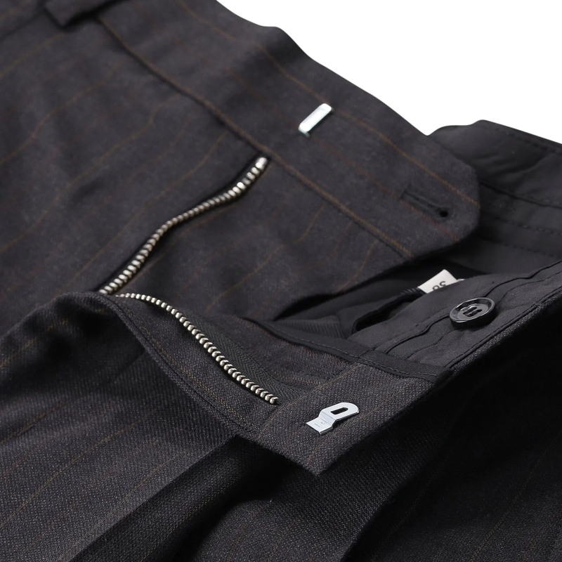 AMI Paris Hose Hose aus Baumwoll-Mix braun(Image 3)