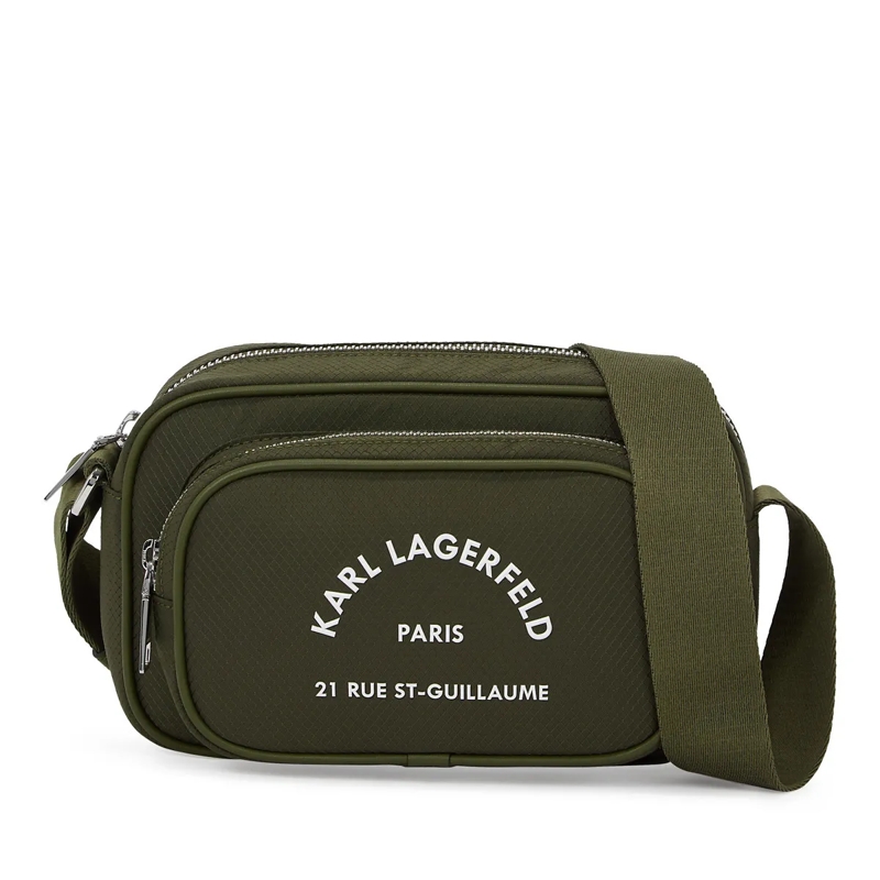 Karl Lagerfeld Crossbody Bag RUE ST-GUILLAUME UMH�NGETASCHE AUS NYLON khaki