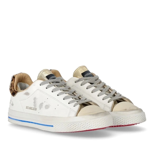 Hidnander HIDNANDER STARLESS LOW WEISS GOLD SNEAKER weiß scarpa da ginnastica bassa