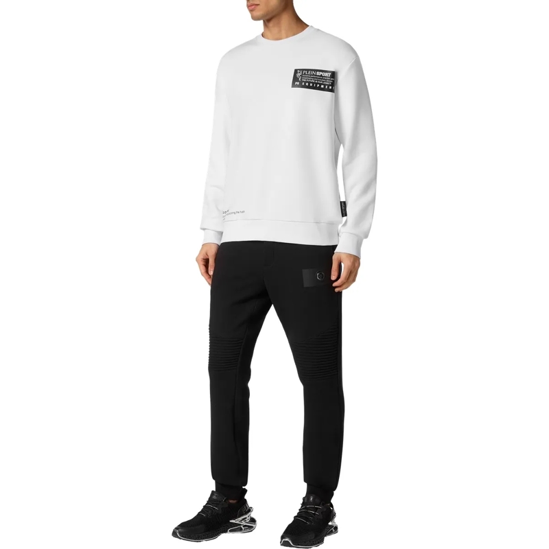 Plein Sport Top Sweatshirt weiss(Image 4)