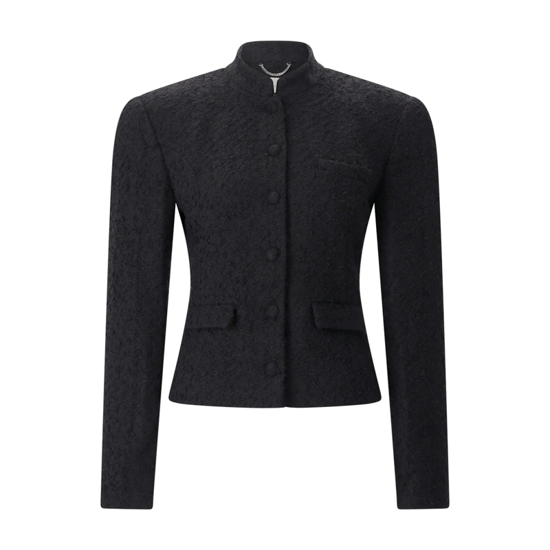Magda Butrym Blazer Blazer aus Wolle & Seide schwarz