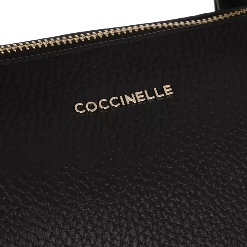 Coccinelle Shopper Lea Crossbody Bag Noir(Image 4)