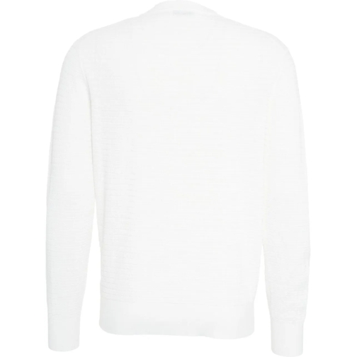 Kangra Sweatshirts Textured knit sweater weiß (Image 2)