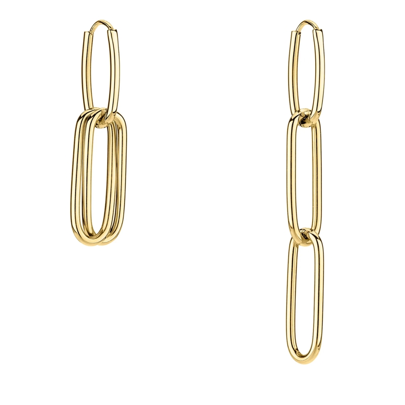 Liebeskind Berlin Ohrstecker Edelstahl Special Link silber(Image 6)