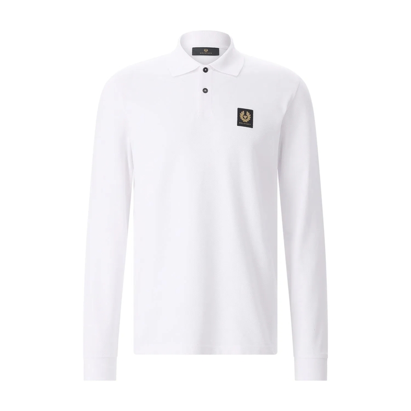 Belstaff Poloshirt Langärmeliges Poloshirt blau(Image 9)