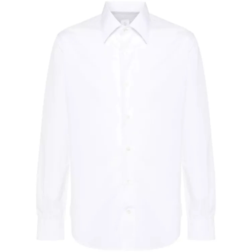 Eleventy White Long Sleeves Shirt White 