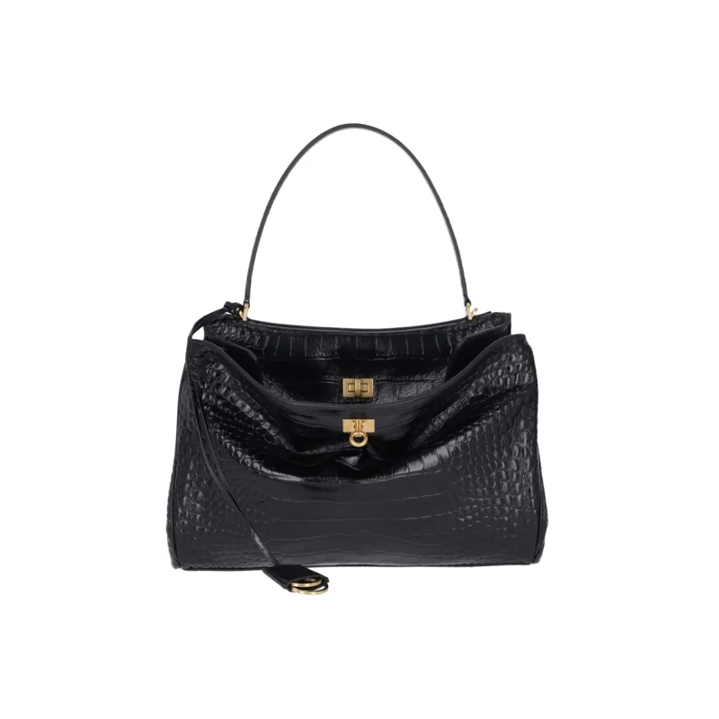 Balenciaga Schoudertas "Rodeo" Medium Bag Black