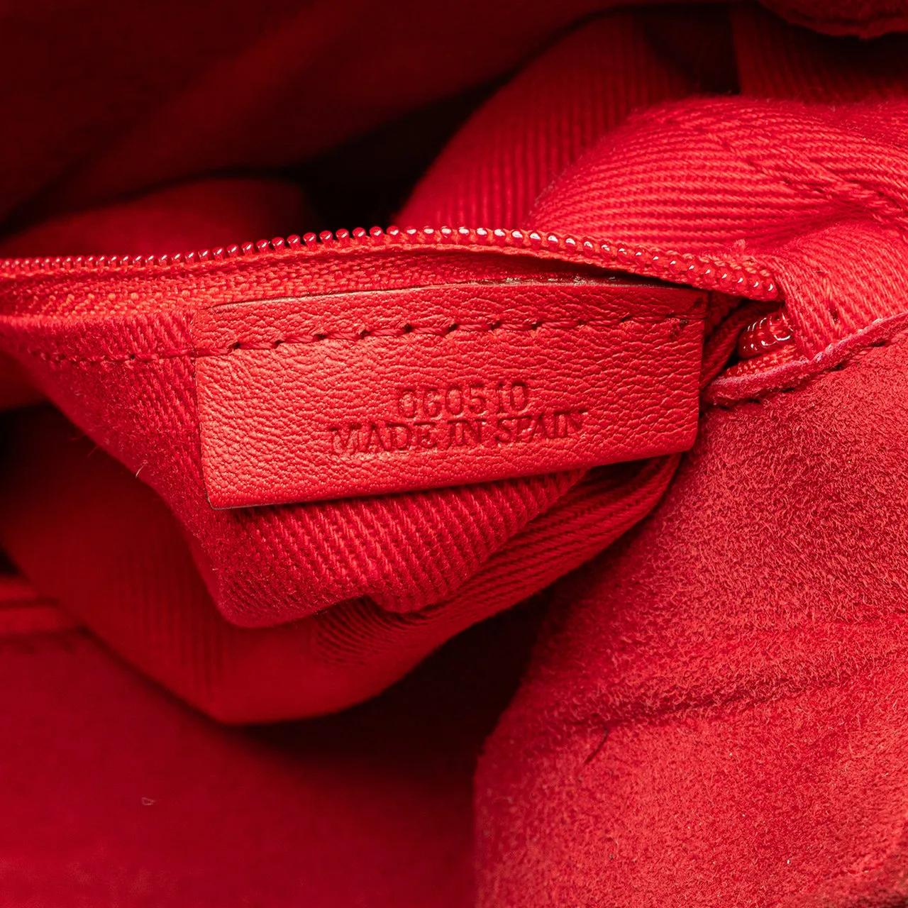 Thumbnail - Loewe Crossbody Bags - Mini Anagram Suede Handbag - Gr. unisize - in Rot - für Damen