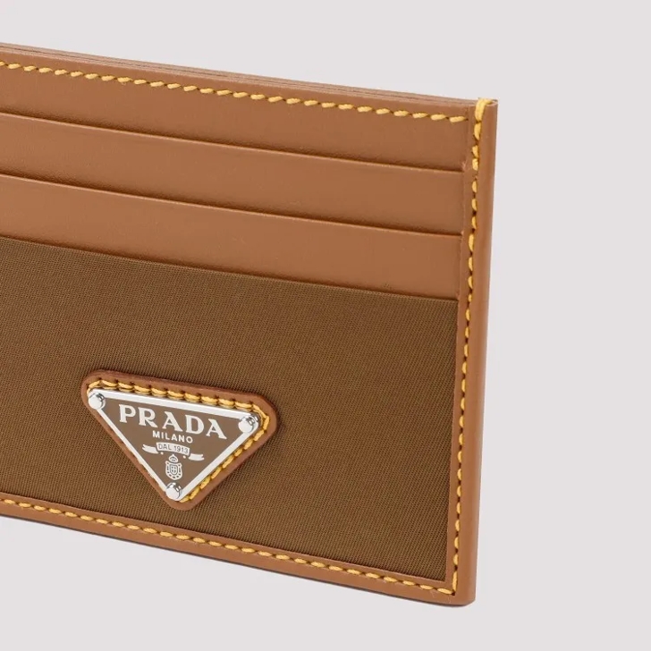 Prada card holder sale sale