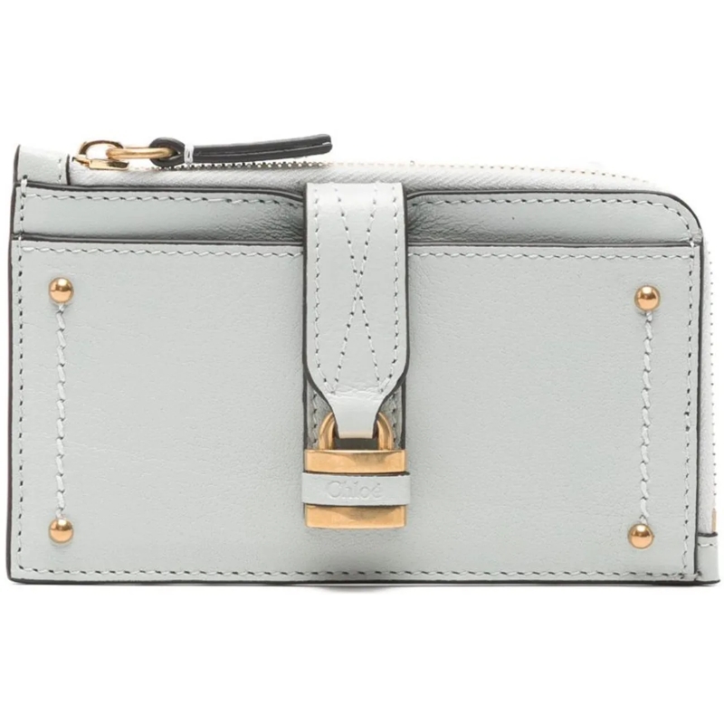 Chloé Geldbörse Wallets Clear Blue blau