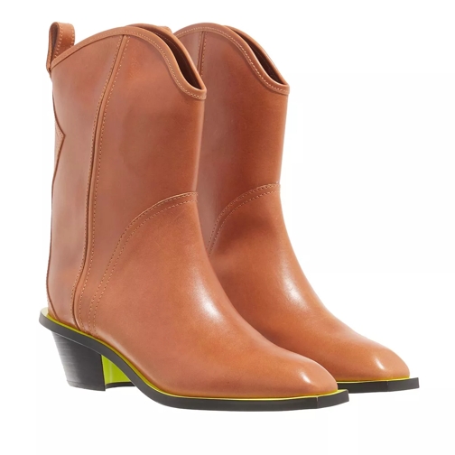 MSGM Stivale Donna Boot Brown Ankle Boot