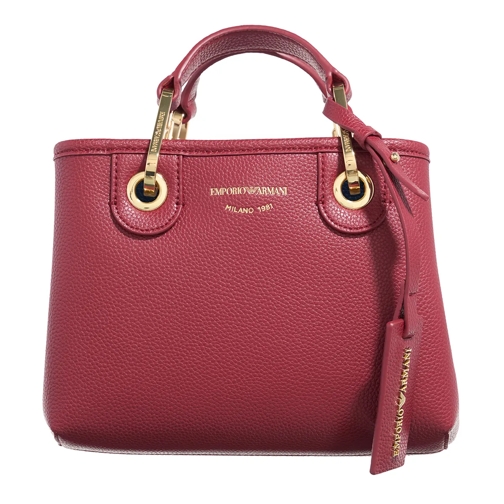 Emporio Armani Tote Simil Cervo Vino/Tempesta