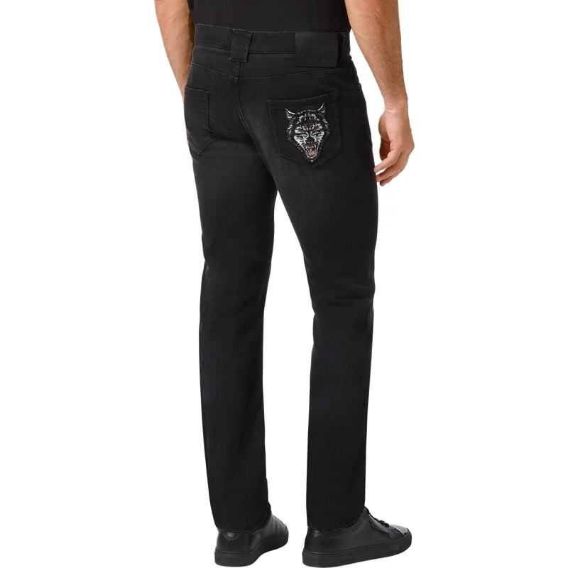 BILLIONAIRE Jeans mit geradem Bein Jeans Regular Fit schwarz(Image 2)