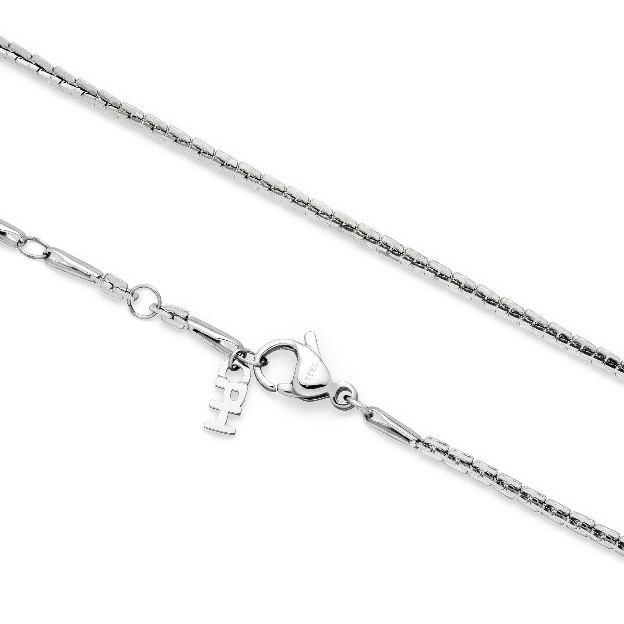 Thumbnail - Copenhagen Halskette - Edelstahl Fine Edgy - Gr. unisize - in Silber - für Damen