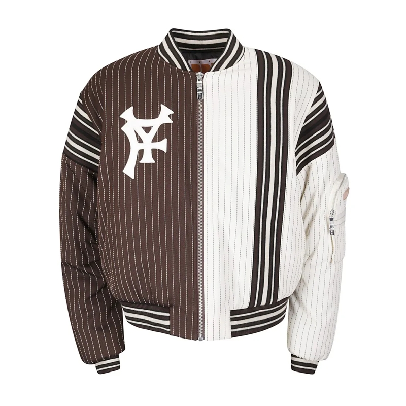 PDF DOMENICO FORMICHETTI Bomberjack Ryan Bomber Jacket With Structured Collar And Ribb Multicolor