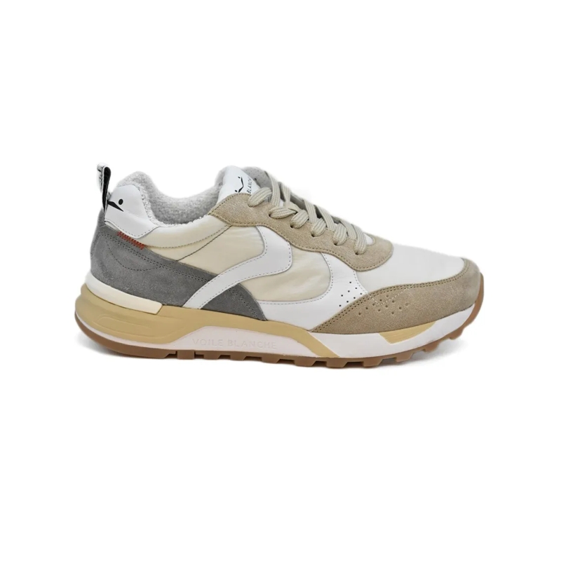 Voile Blanche Low-Top-Sneaker Laced-Up Sneakers Neutrals