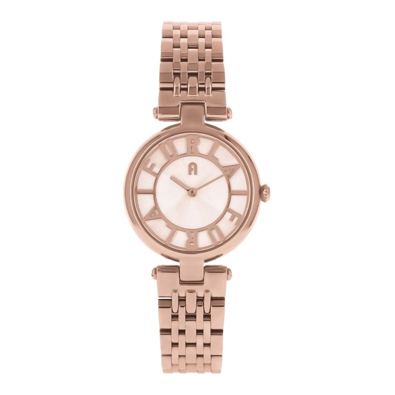 Furla Quarzuhr Analoge Uhr Furla New Club rosa