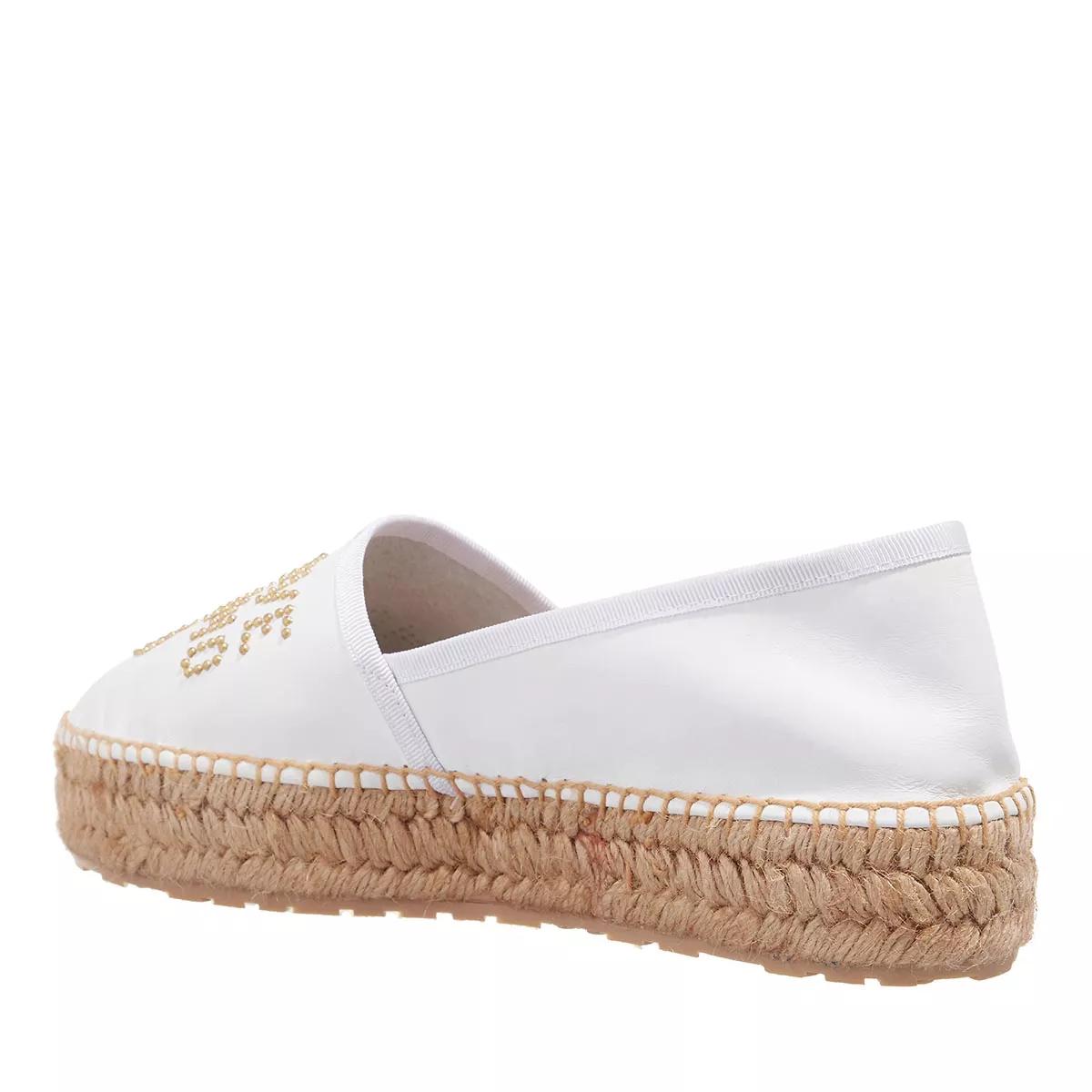 Love moschino 2024 espadrilles white