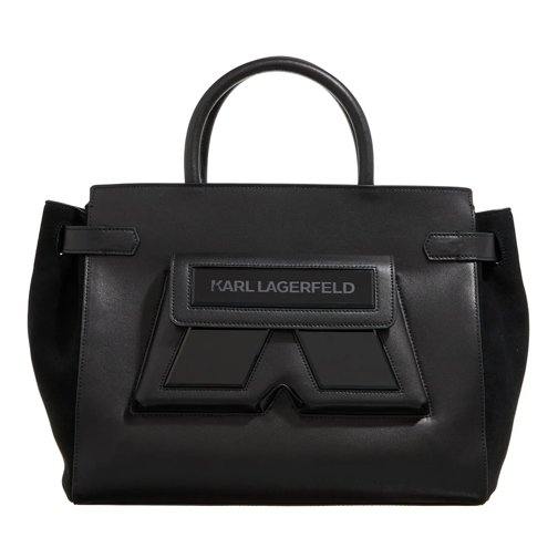 Karl Lagerfeld Fourre-tout Ikon/K Md Tote Black