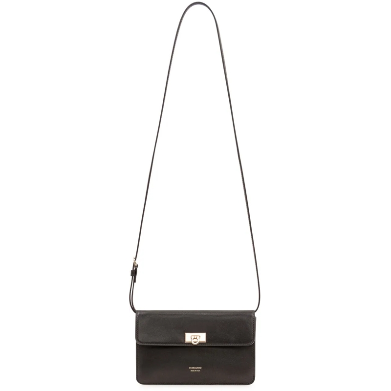 Salvatore Ferragamo Sac à bandoulière Borsa Harley con Patta schwarz(Image 2)