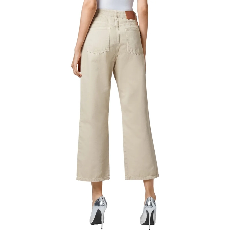 Philipp Plein Cropped-Jeans Jeans Loose Fit Iconic Plein beige(Image 2)