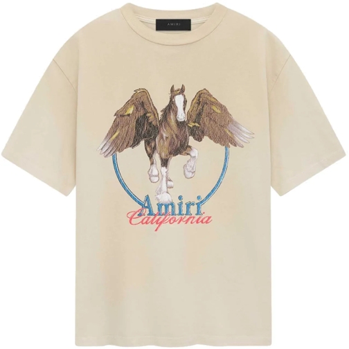 Amiri T-Shirts Pegasus Cotton T-shirt mehrfarbig