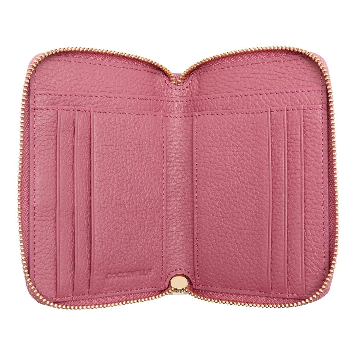 Coccinelle Coccinellemagie Rosewood Zip Around Wallet