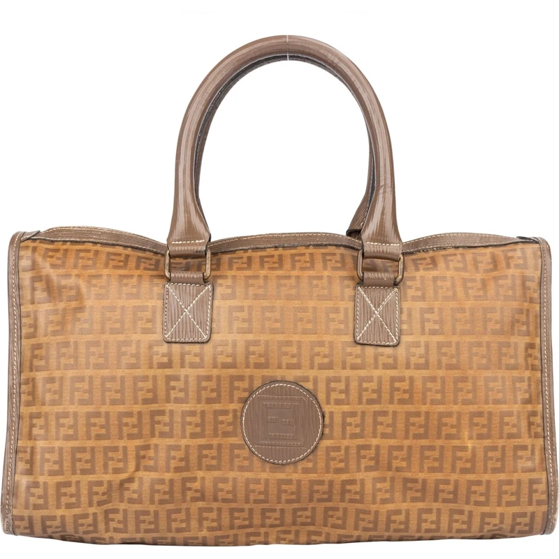 Fendi Schultertasche Fendi FF Monogram Vintage Handbag mehrfarbig