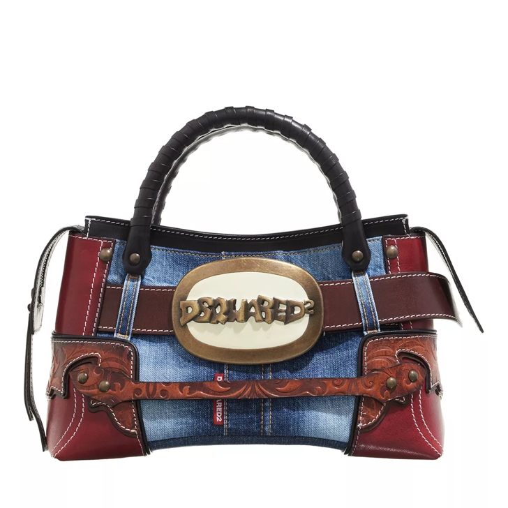 Denim satchel handbags hotsell