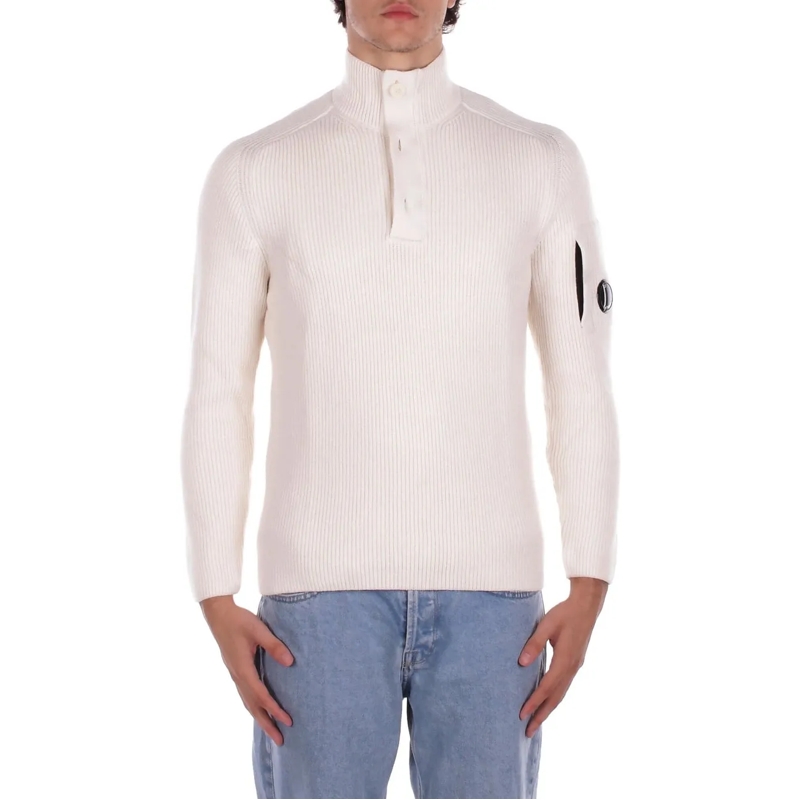 CP Company  Sweaters Gauze White weiß