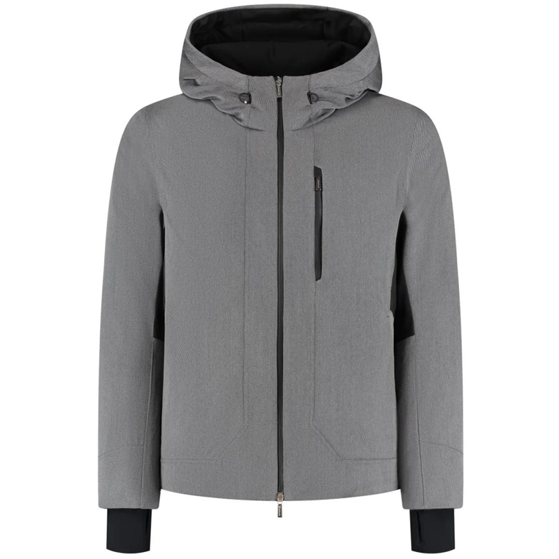 Moorer Daunenjacke Ski-jas 'nuvolau' - Loro Piana Fabric grau