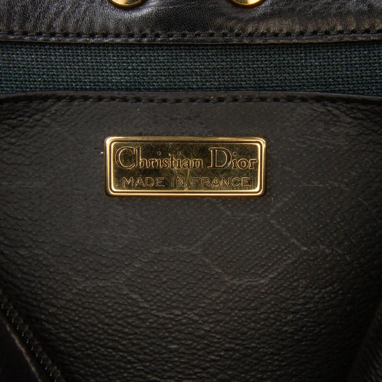 Thumbnail - Christian Dior Hobo Bags - Honeycomb Coated Canvas Crossbody - Gr. unisize - in Schwarz - für Damen