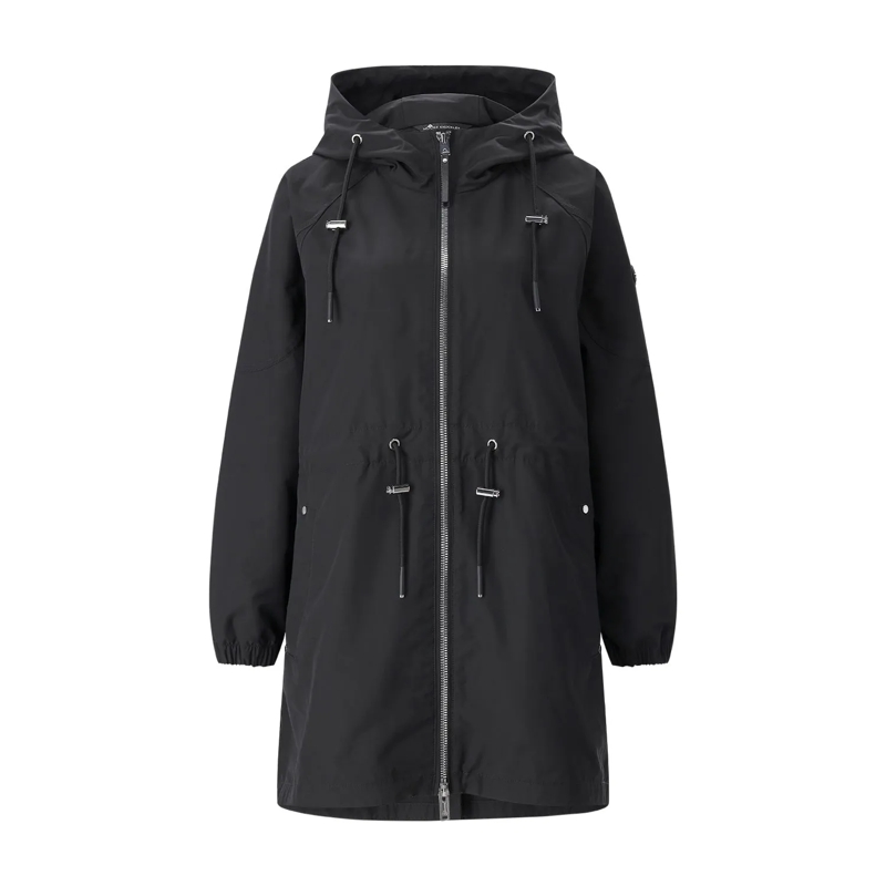 Moose Knuckles  Jacke mit Logo schwarz