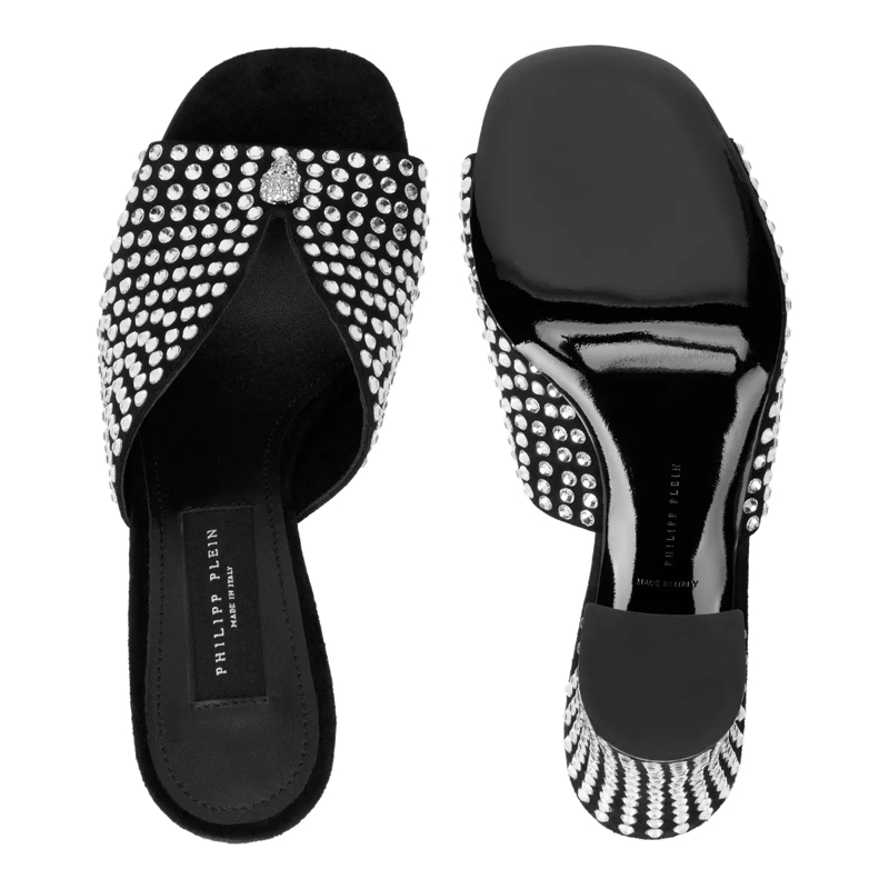 Philipp Plein Riemchensandalen Zeigen Sie Ihren Sinn für Mode mit diesen neuen Le schwarz(Image 4)