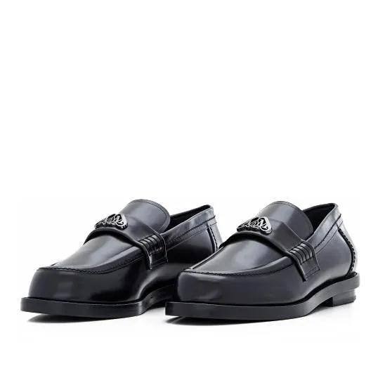 Alexander McQueen Loafers & Ballerinas - Leather Loafers - Gr. 40 (EU) - in Schwarz - für Damen