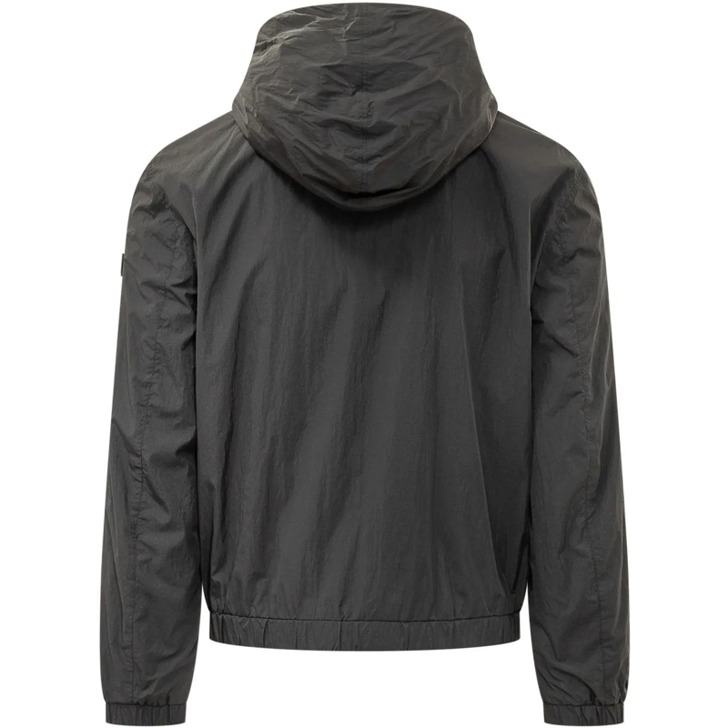 Peuterey Übergangsjacke Giacca con Cappuccio e Zip dunkelgrau(Image 2)