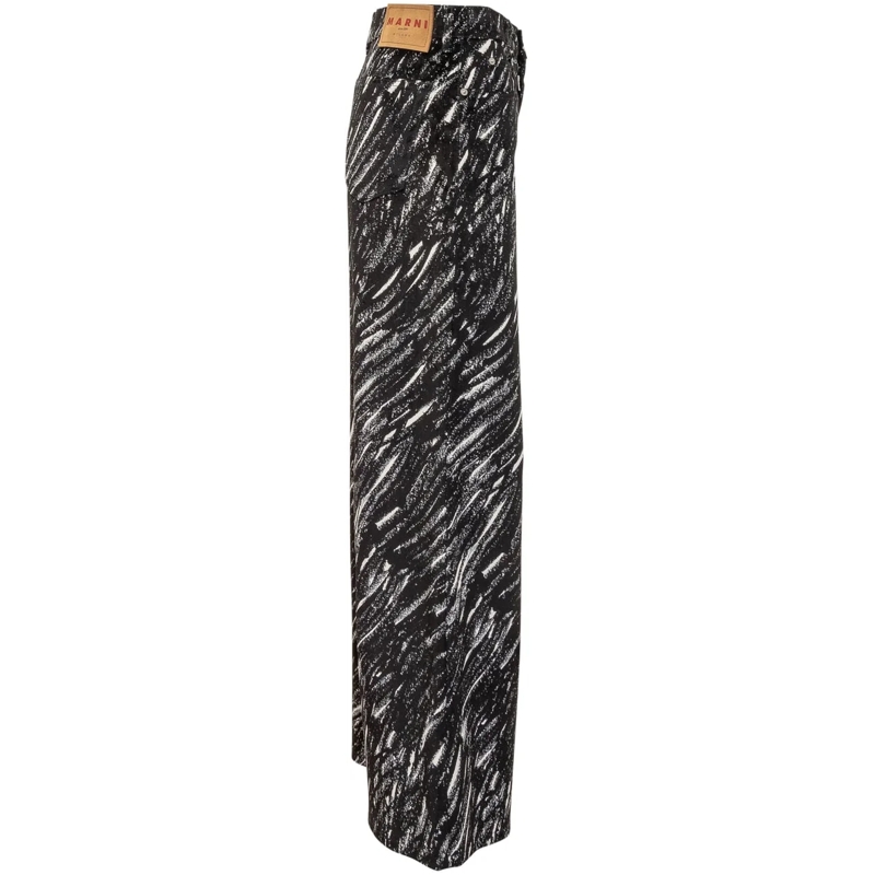 Marni Jeans Boyfriend Pantalone schwarz(Image 3)