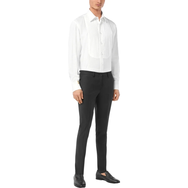 BILLIONAIRE Hemd Hemd Goldschnitt Ls weiss(Image 3)