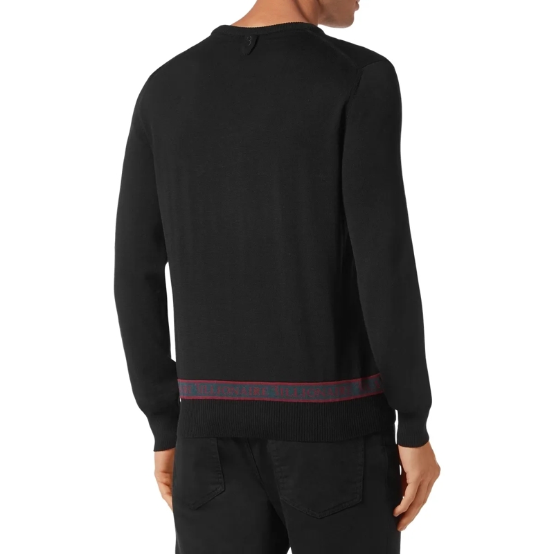 BILLIONAIRE  Rundhalspullover schwarz(Image 2)