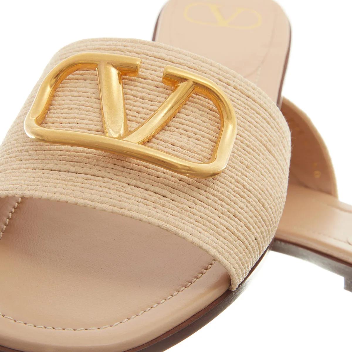 Valentino Garavani Sandalen Vlogo Signature Sandals in beige