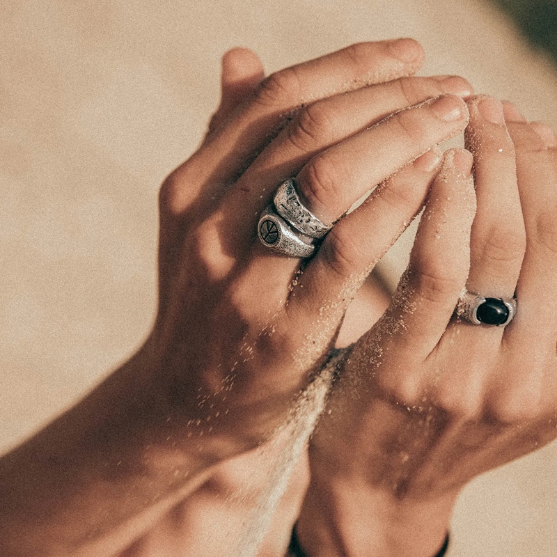 Haze & Glory Bandring Ring Bandring - Secret Spot 925 Silber silber(Image 7)