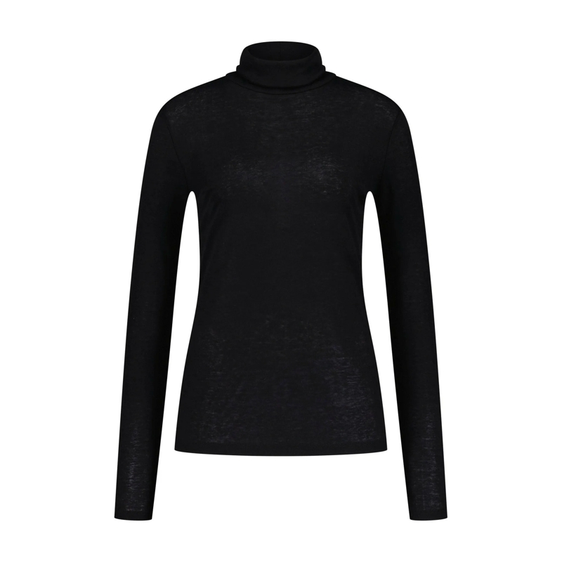 Closed Pullover Rollkragenpullover Schwarz