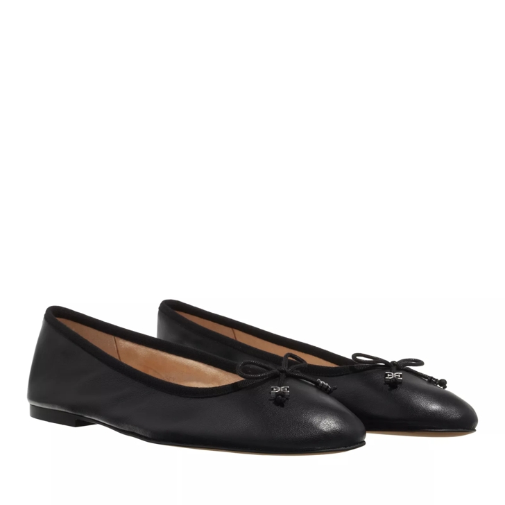 Sam Edelman Felicia Luxe Black Ballerina Slipper