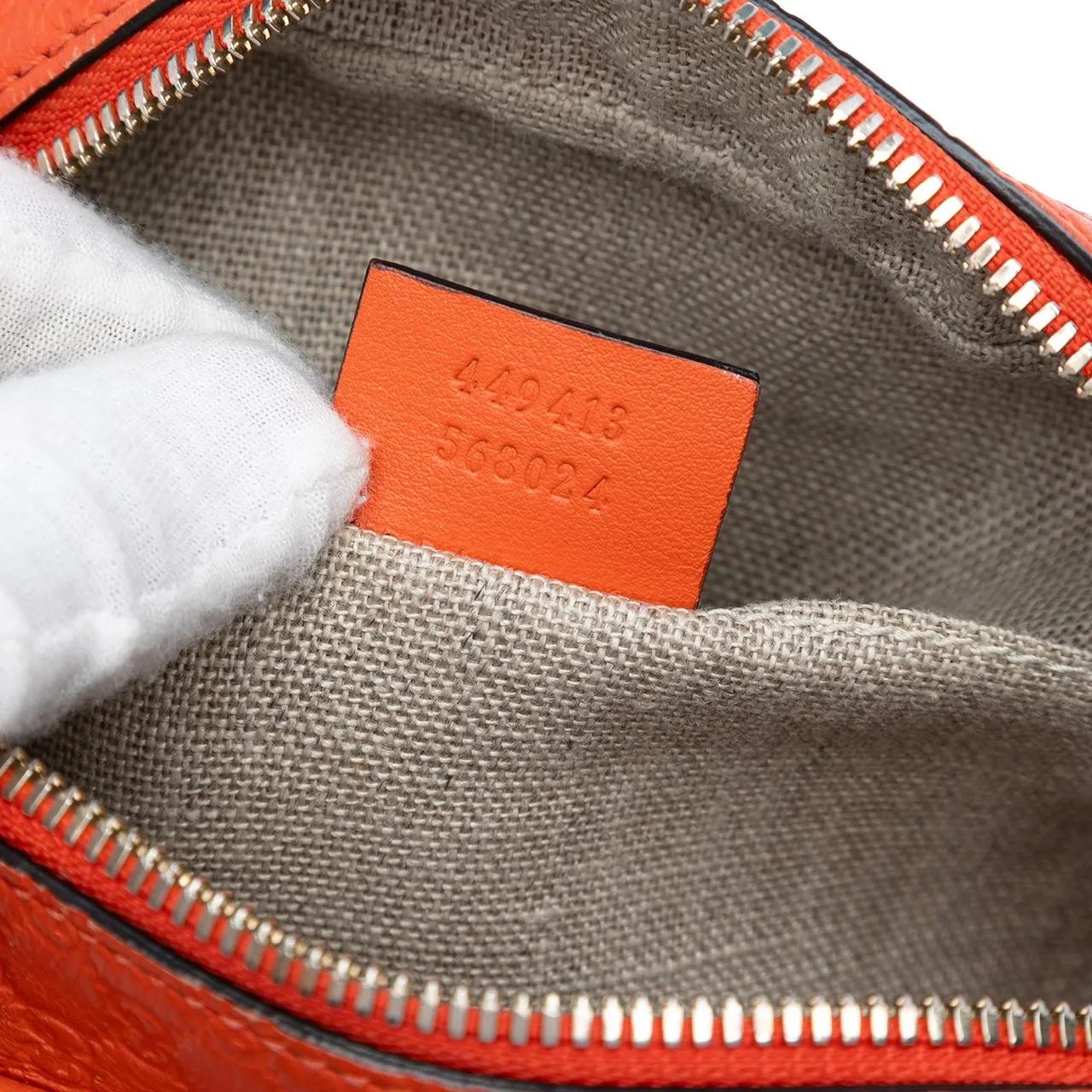 Thumbnail - Gucci Hobo Bags - Microguccissima Bree Crossbody - Gr. unisize - in Orange - für Damen