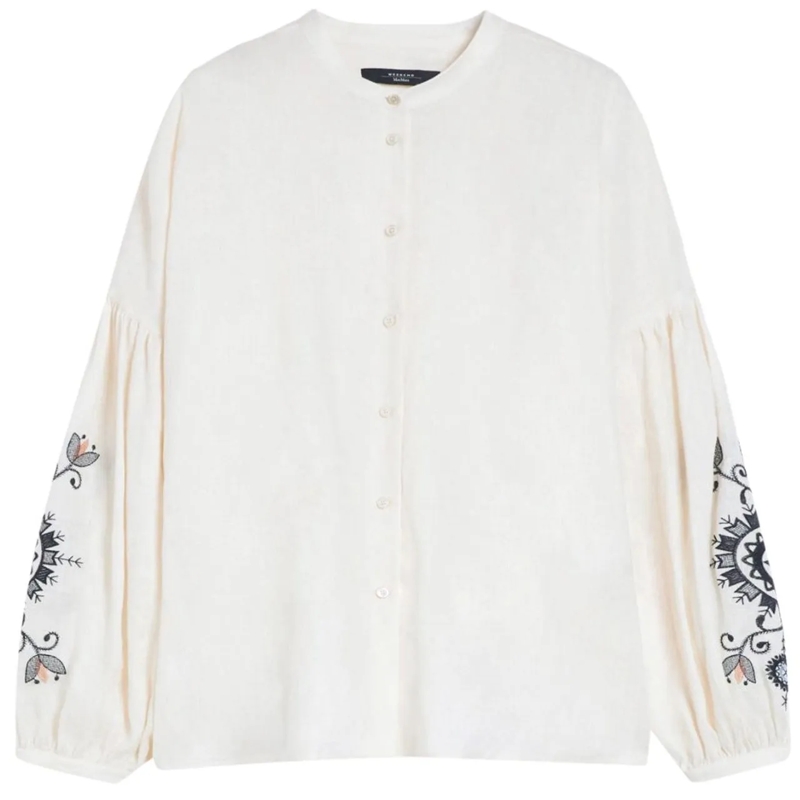Max Mara Bluse Shirts Beige beige