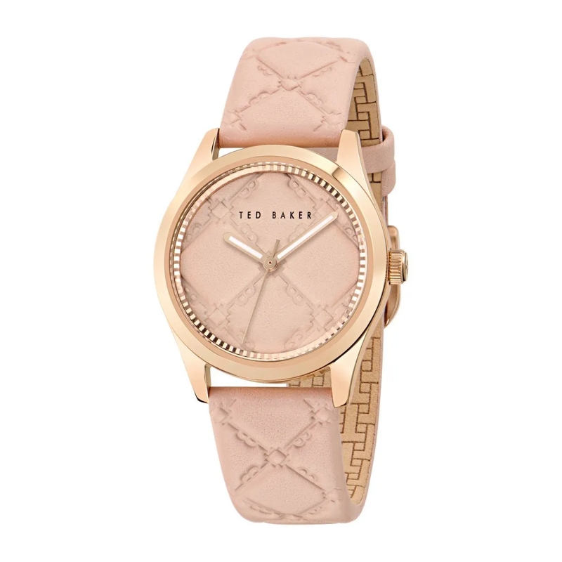 Ted Baker Quarzuhr Quarz Analog Uhr Coolly rosa