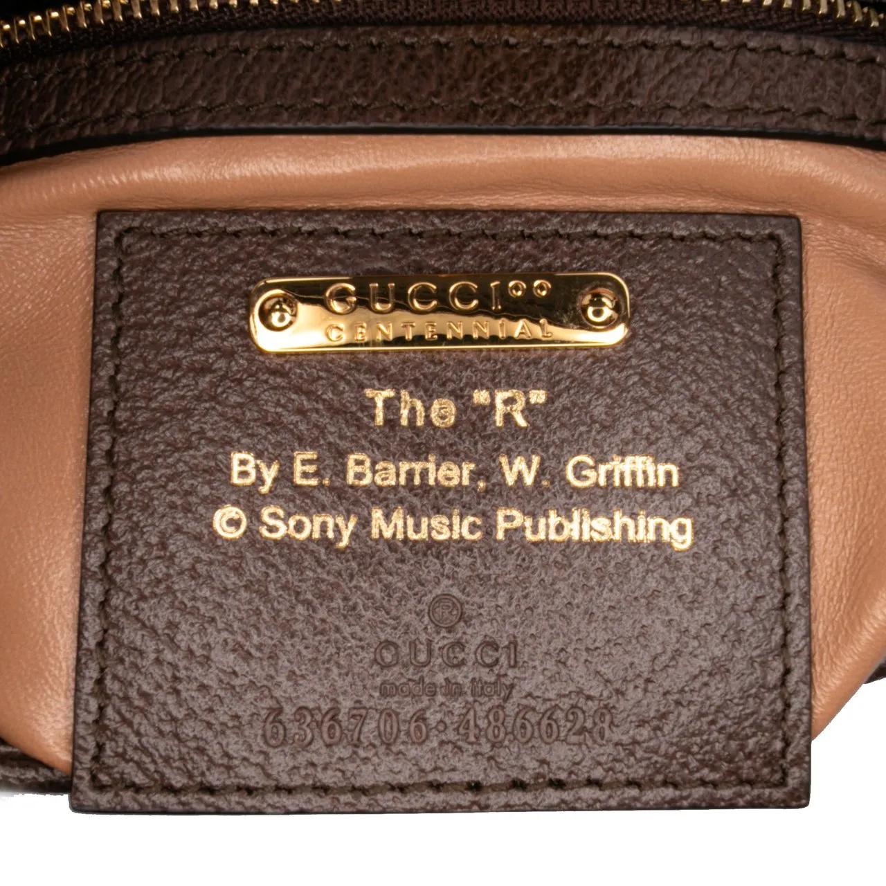 Thumbnail - Gucci Hobo Bags - Small Canvas 100 Centennial Music Jackie 1961 Cros - Gr. unisize - in Braun - für Damen